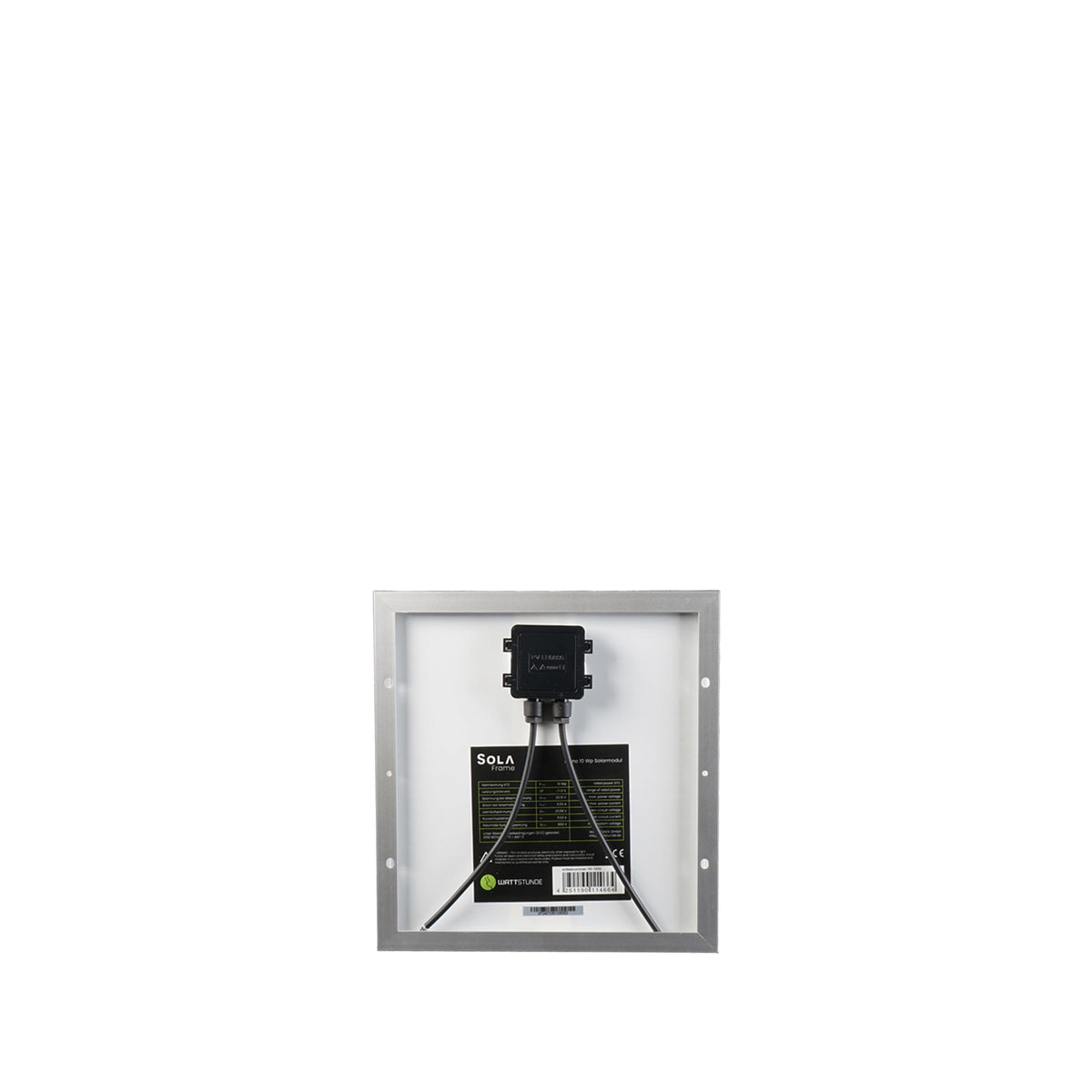 WATTSTUNDE® SOLA Frame Mono 10 Wp