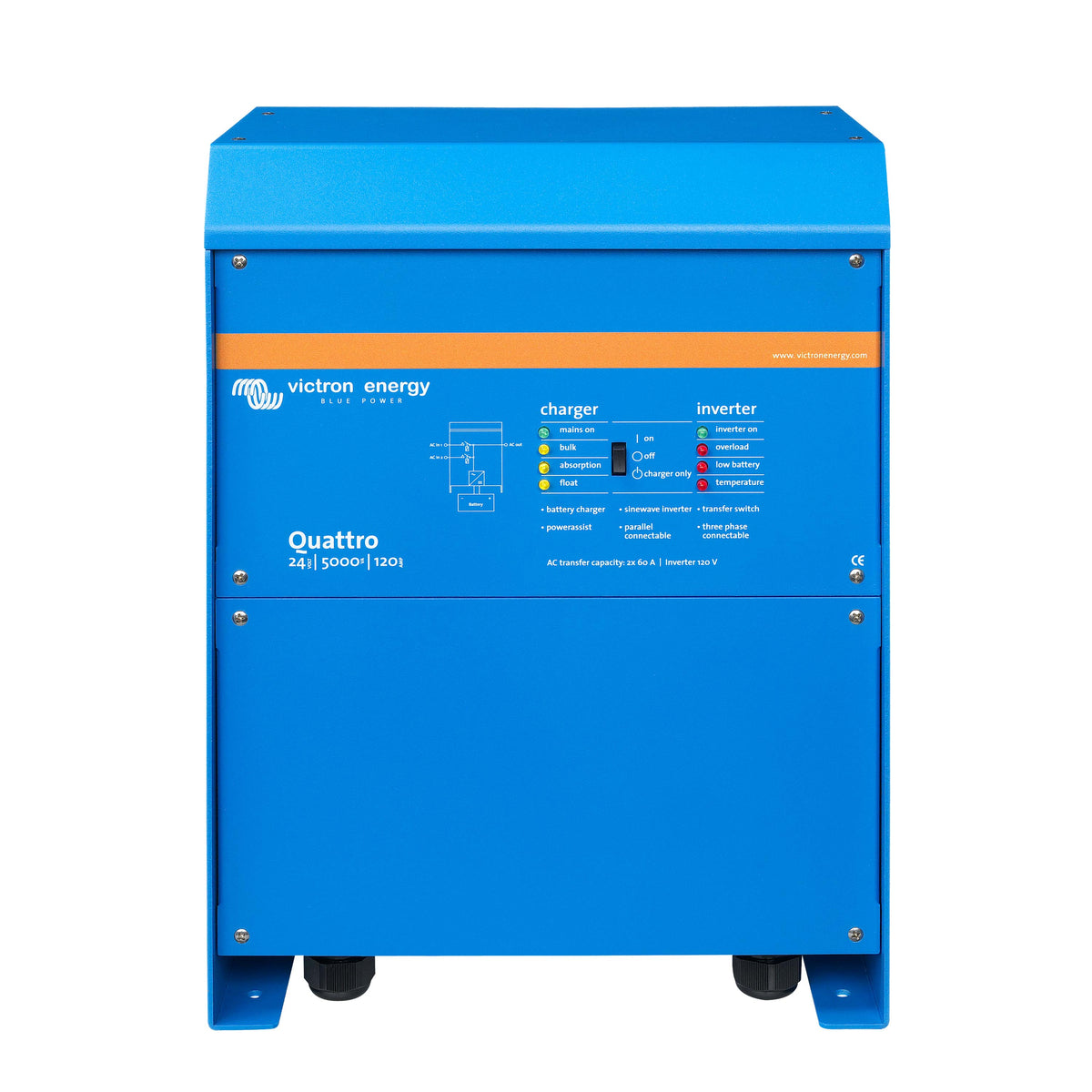 Victron Quattro 24/5000/120-100/100 120V VE.Bus