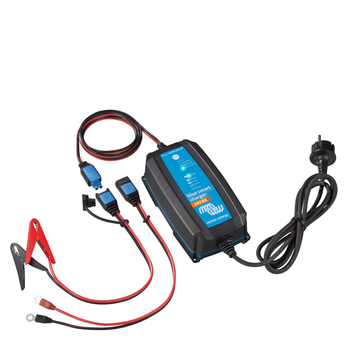 Victron Blue Smart IP65 Charger 24V/8A/230V 7/16 Retail