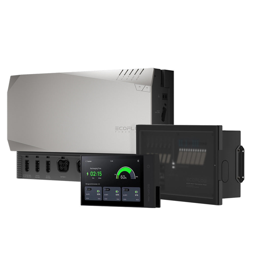 EcoFlow Independence Kit - Power Hub, Distribution Panel, Monitor und Kabelpaket