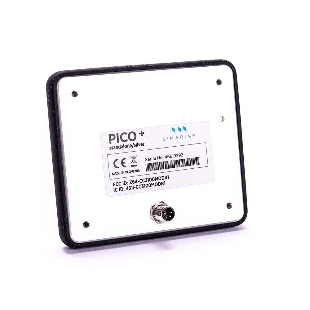 Simarine PICO Batteriemonitor - mit Rahmen schwarz