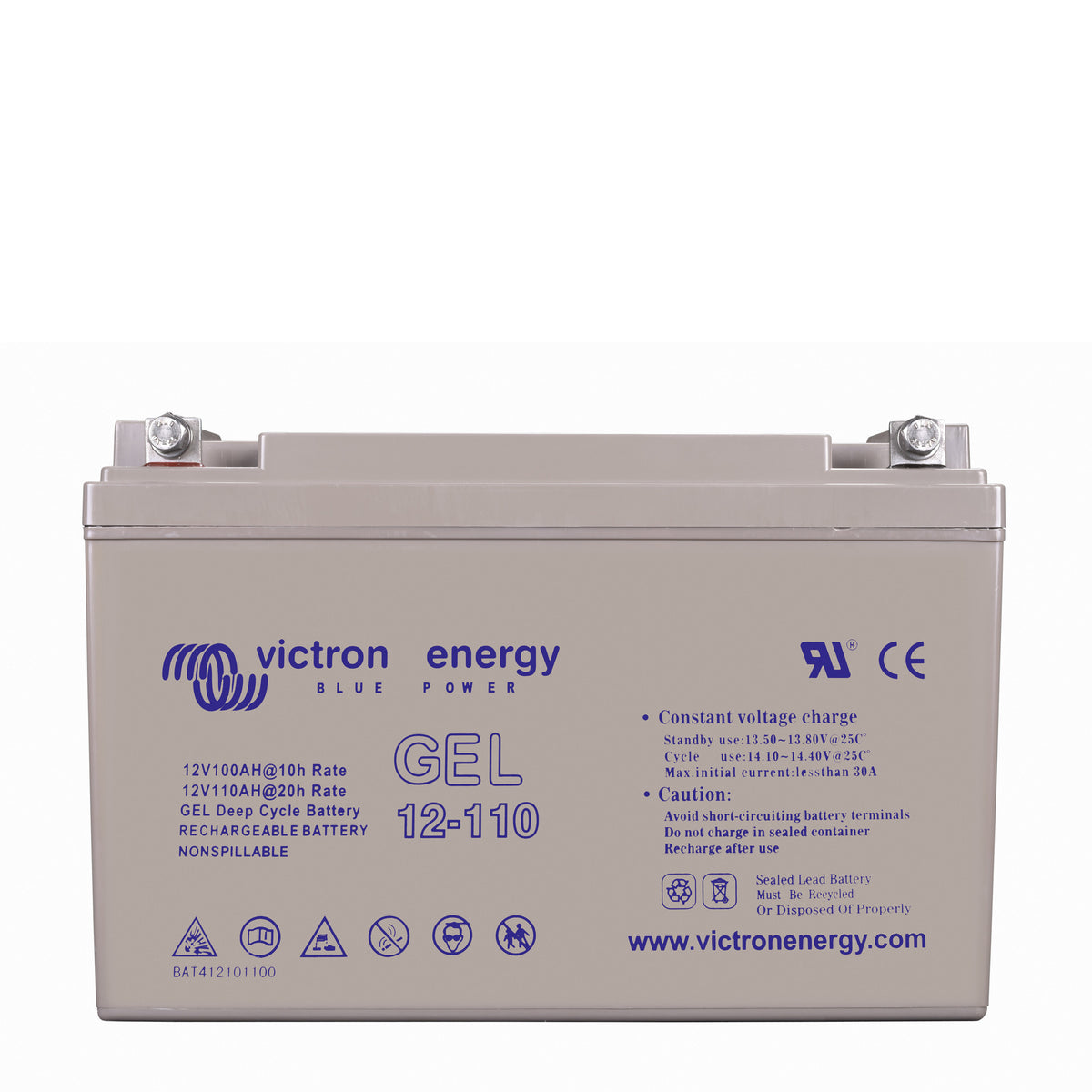 Victron Energy 12V 110Ah Deep Cycle Gel Batterie