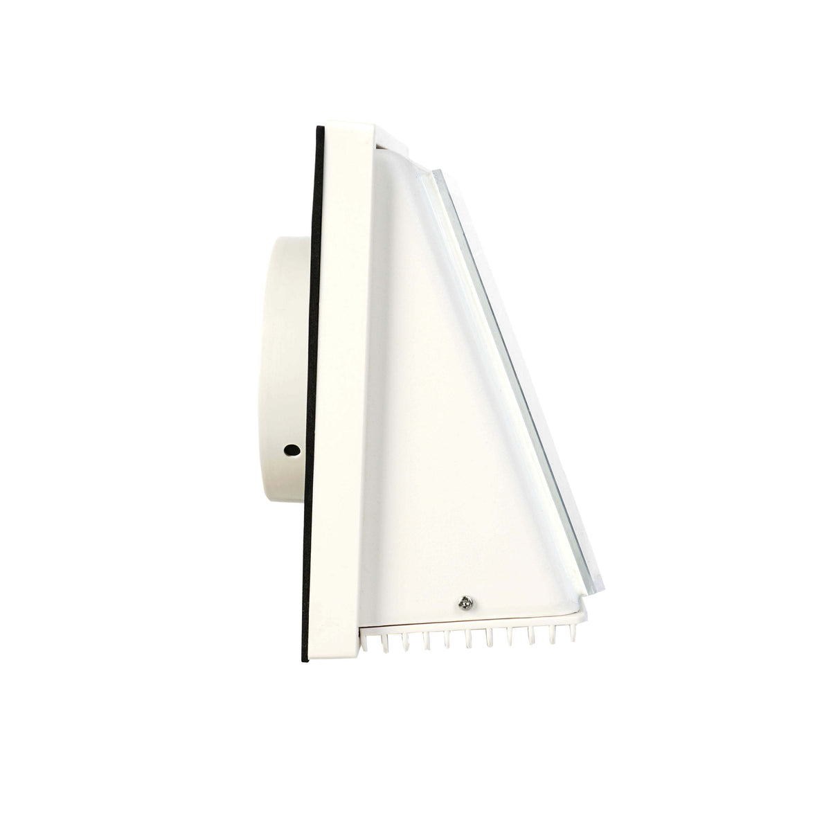 WATTSTUNDE® AERO Solarlüfter eckig, weiß