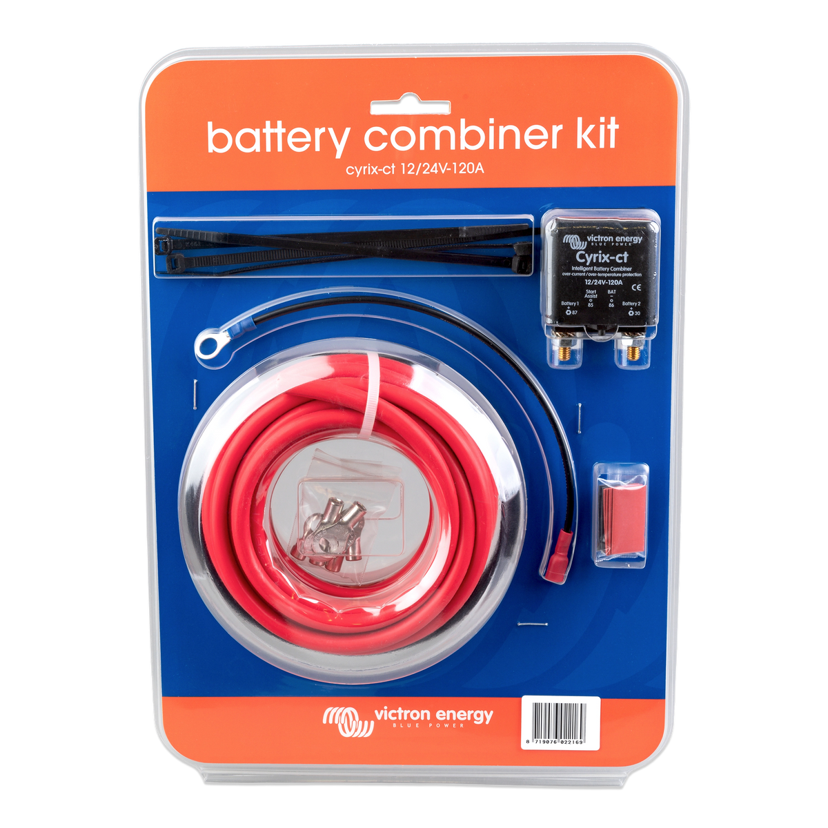 Victron Cyrix-ct 12/24V-120A Battery Combiner Kit Retail