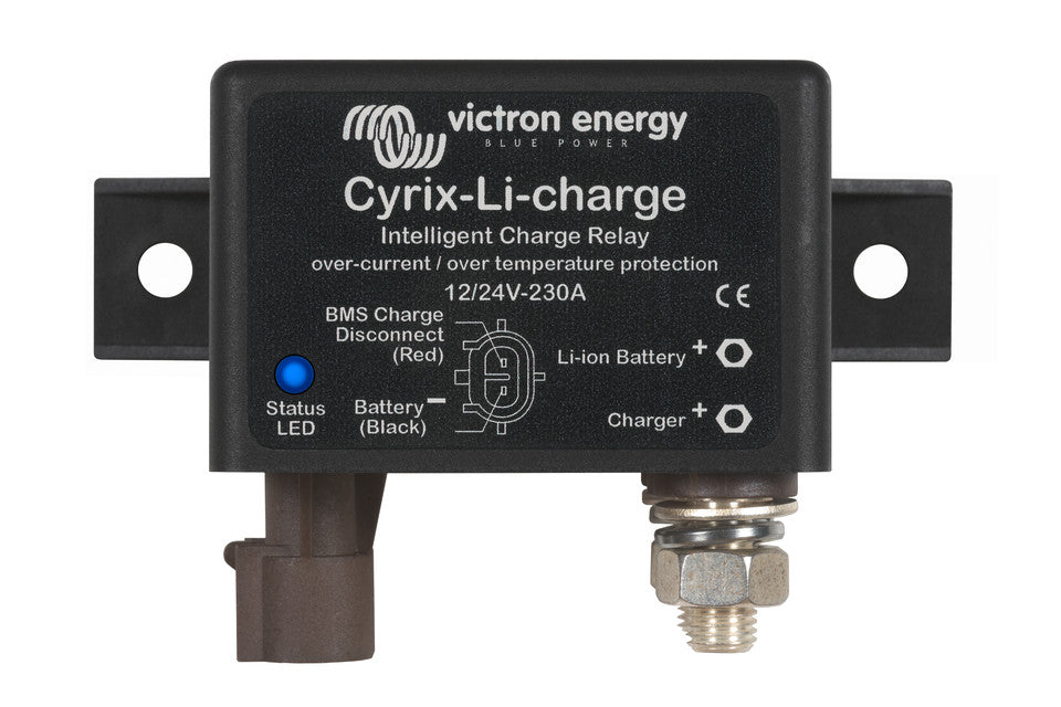 Victron Cyrix Li-charge 12/24V 230A battery coupler relay battery protection lithium