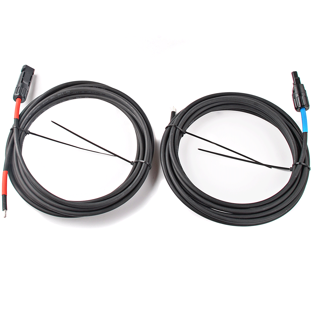 WATTSTUNDE® MVK 4.1 Connection Cable Solar Panel to Charge Controller 2 x 1 Meter 4 mm²
