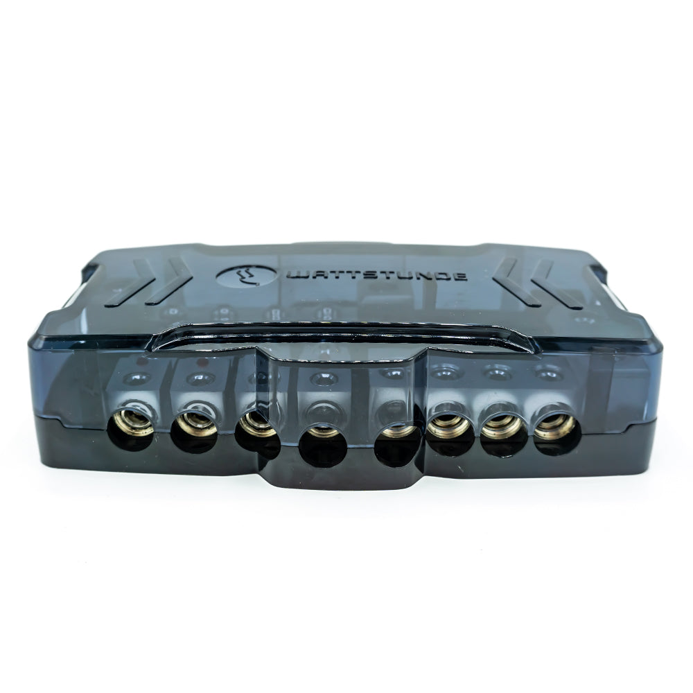 WATTSTUNDE® Plus Distributor 4 mit je 2 x 40A, 60A, 80A AFS Hochlastsicherungen