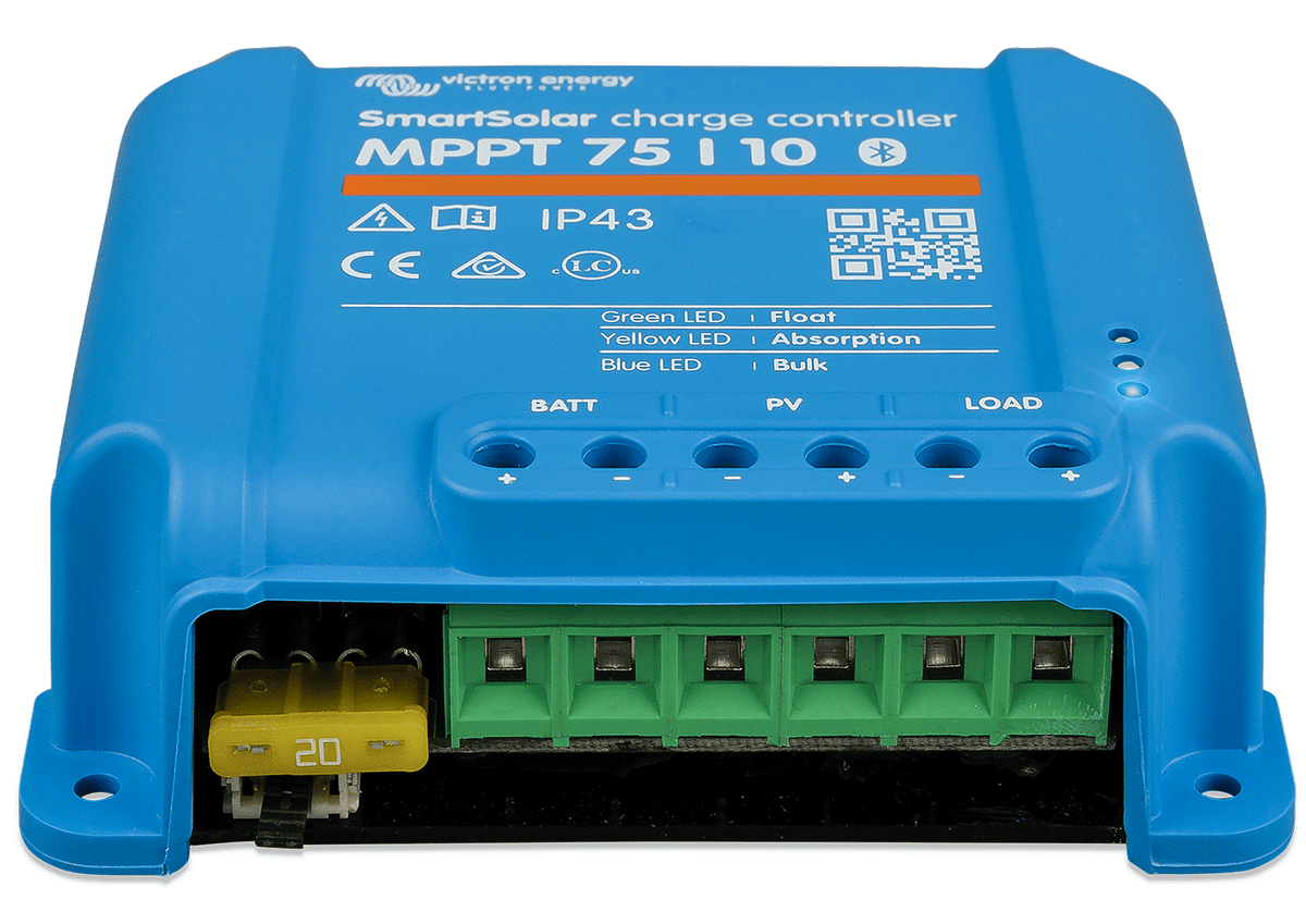 Victron SmartSolar MPPT 75/10 Bluetooth integriert