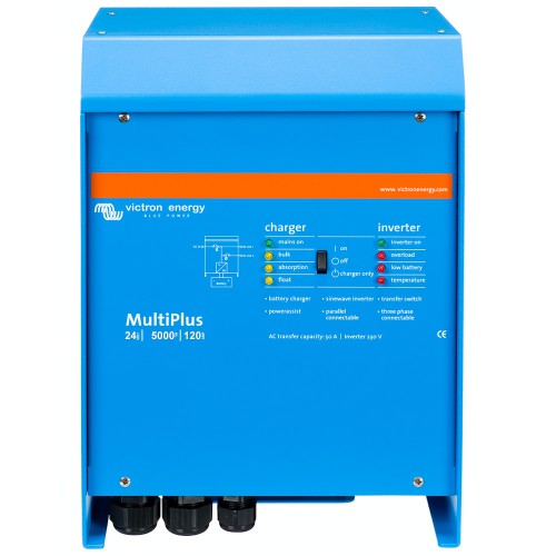 Victron MultiPlus 24/5000/120-100 Wechselrichter 4000W und Ladegerät 120A