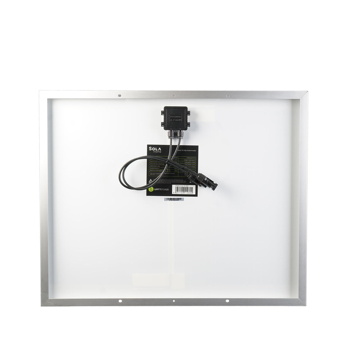 WATTSTUNDE® SOLA Frame Mono 50 Wp