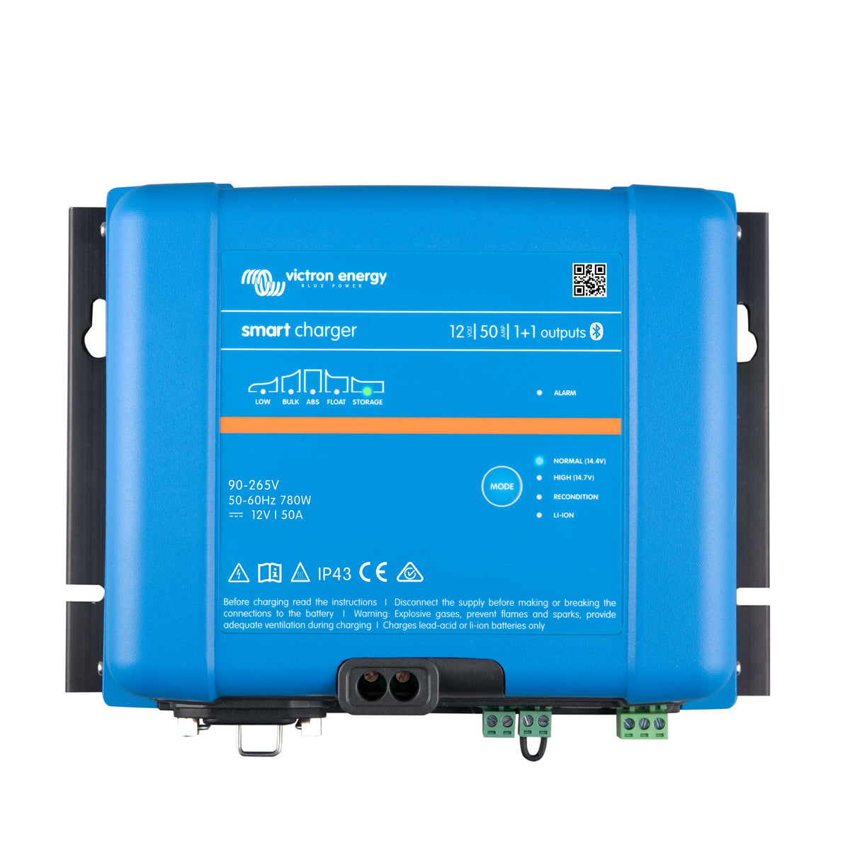 Victron Phoenix Smart IP43 Charger 12/50(1+1) 120-240V