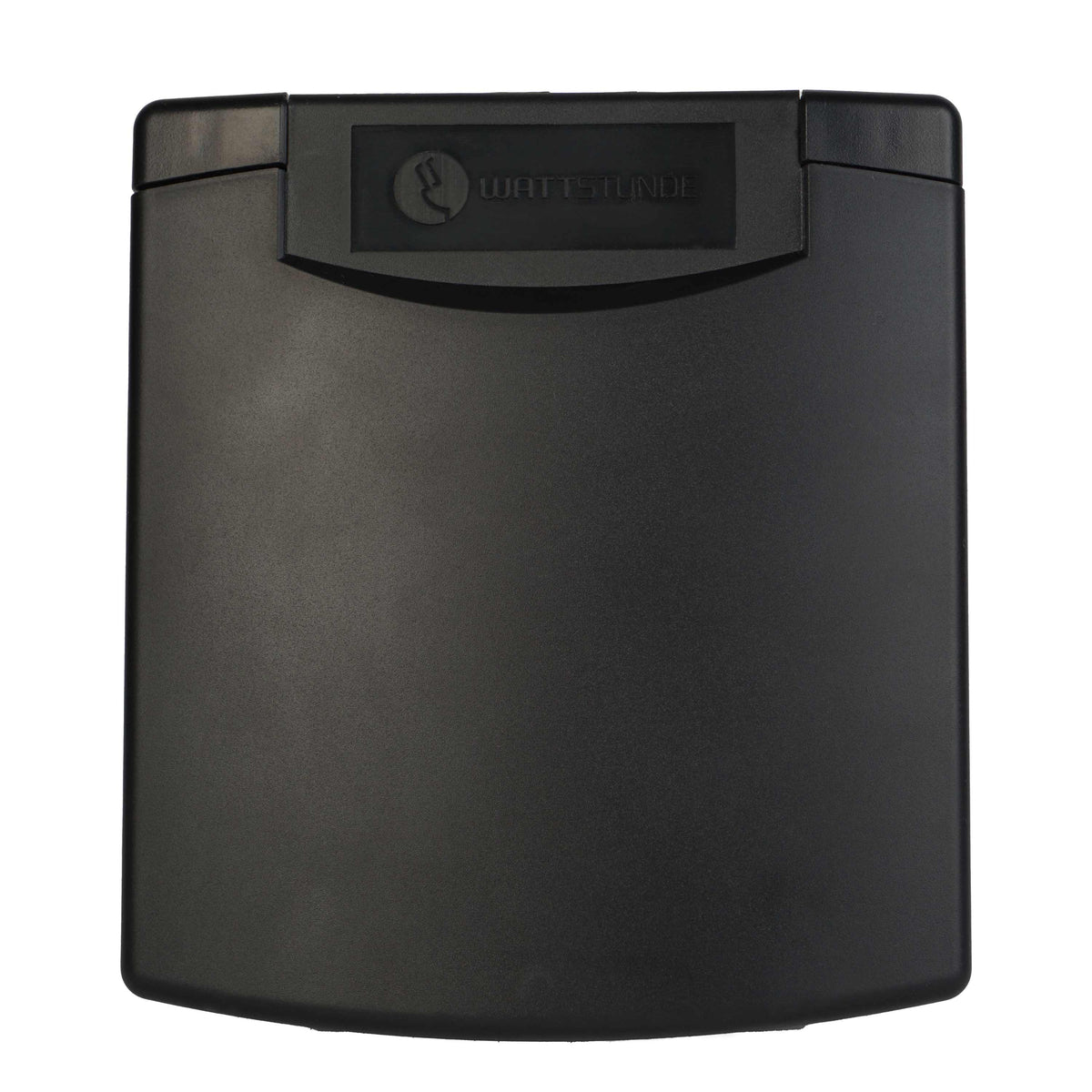 WATTSTUNDE® CEE built-in socket black with magnetic flap, 16A