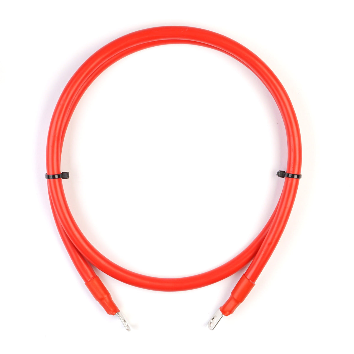 WATTSTUNDE® Battery Cable 35 mm² M8/M10 130 cm Red