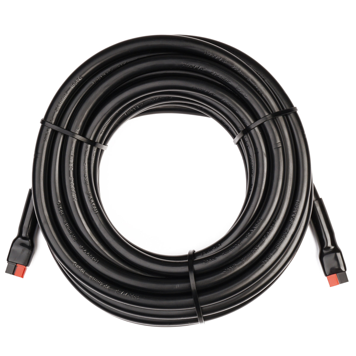 WATTSTUNDE® Extension Cable (2x) 4 mm² APP/APP 5 m black
