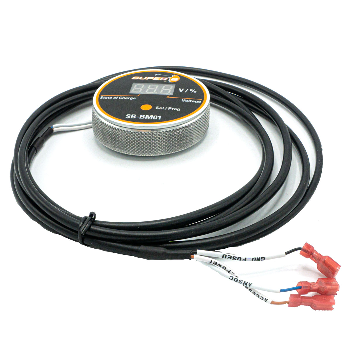 Super B display BM01 12V + cable 5m for Epsilon 12V100/12V150Ah