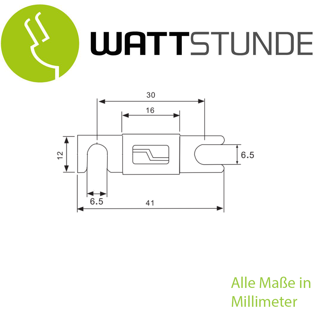 Votronic strip fuse 40 A (pack of 3) - 2244