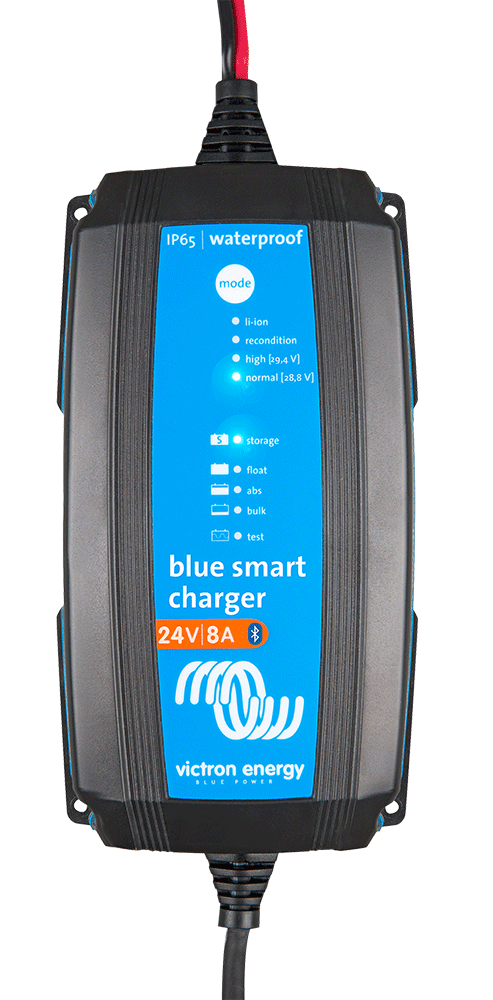 Victron Blue Smart IP65 battery charger Bluetooth 24/8 +DC cable