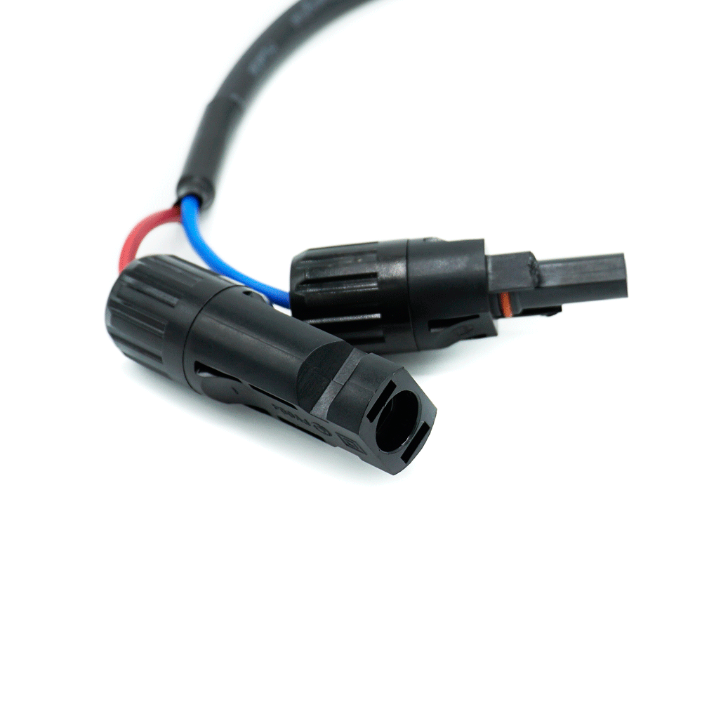 WATTSTUNDE® adapter cable (2x) 4mm² Type-MC4/A50 20cm black