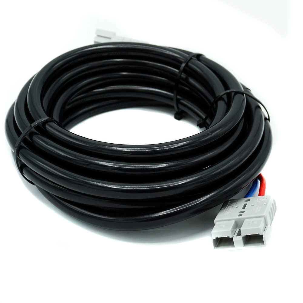 WATTSTUNDE® Extension Cable (2 x) 4 mm² A50/A50 10 m Black
