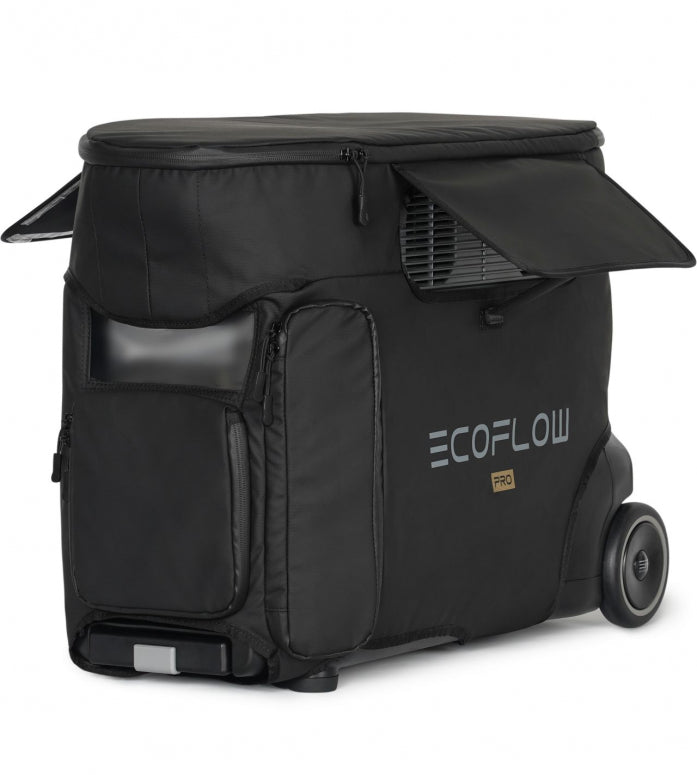 EcoFlow DELTA PRO carrying bag with accessory compartment