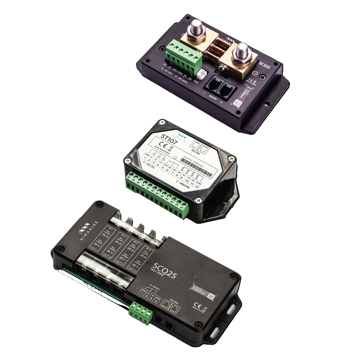 Simarine PICO Blue Set Rev23 - Black without mounting frame