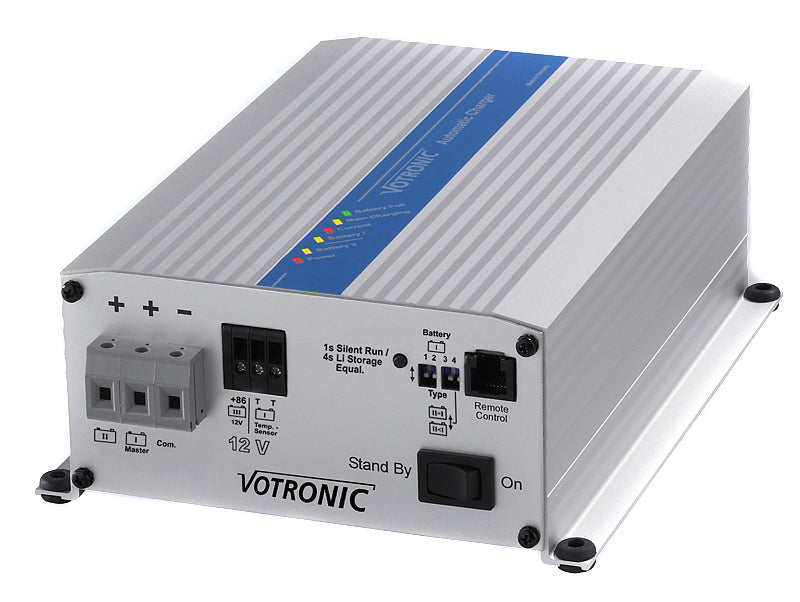 Votronic 15A 12V battery charger VAC 1215 M 3A - 0404