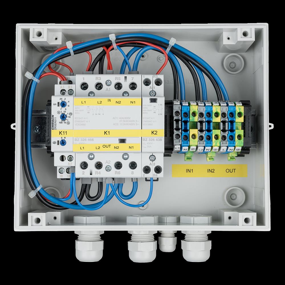 Victron VE transfer switch 10 kVA, single phase, 200-250 Vac