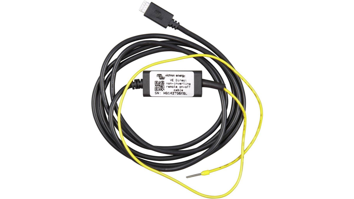 Victron Energy VE.Direct non-inverting cable for remote on/off switching