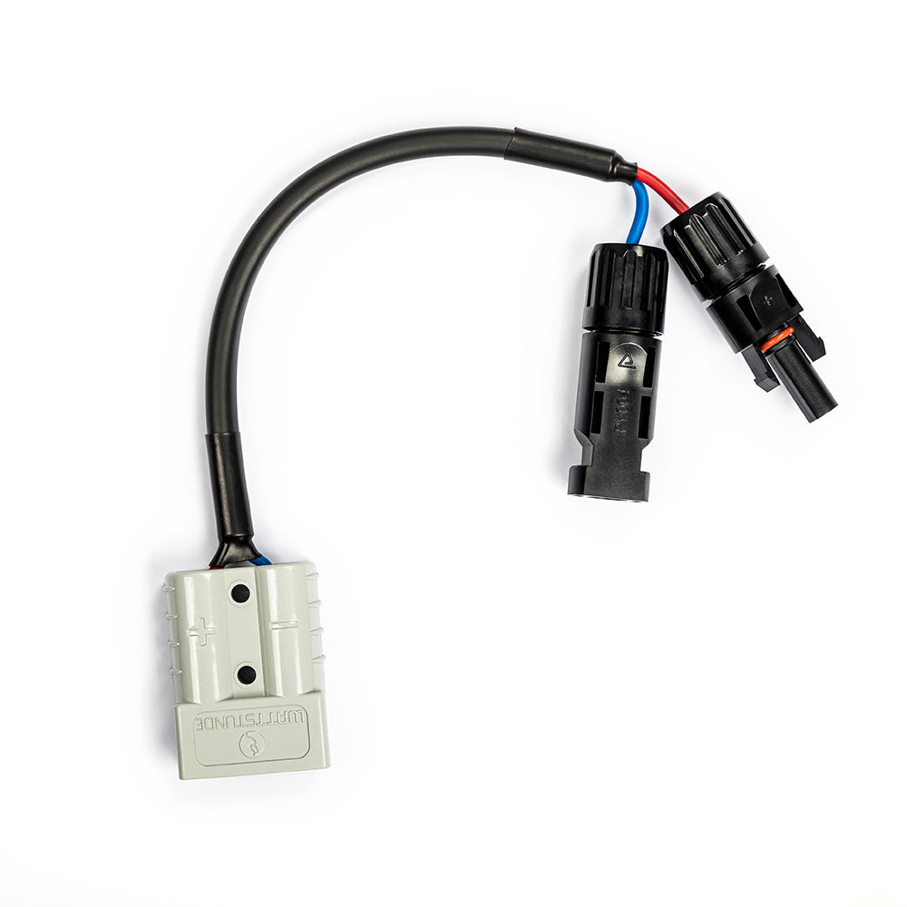 WATTSTUNDE® adapter cable (2x) 4mm² Type-MC4/A50PS 20cm black